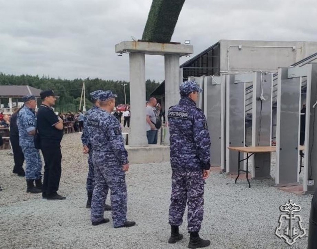 Росгвардейцы обеспечили правопорядок на массовых мероприятиях в Зауралье