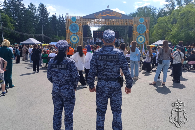  Правопорядок на фестивале и праздничных мероприятиях в Зауралье обеспечила Росгвардия 