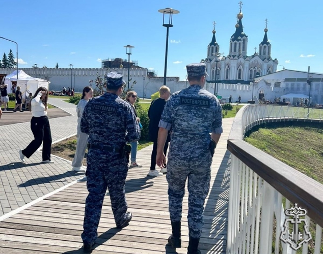Правопорядок на фестивале в городе Далматово обеспечила Росгвардия