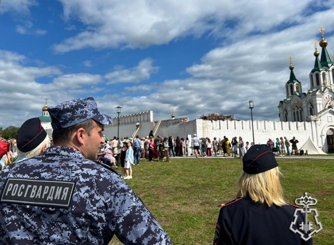Правопорядок на фестивале в городе Далматово обеспечила Росгвардия