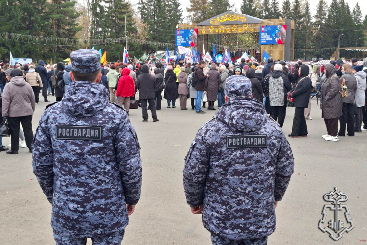 Росгвардейцы обеспечили безопасность публичных и спортивных мероприятий в Зауралье