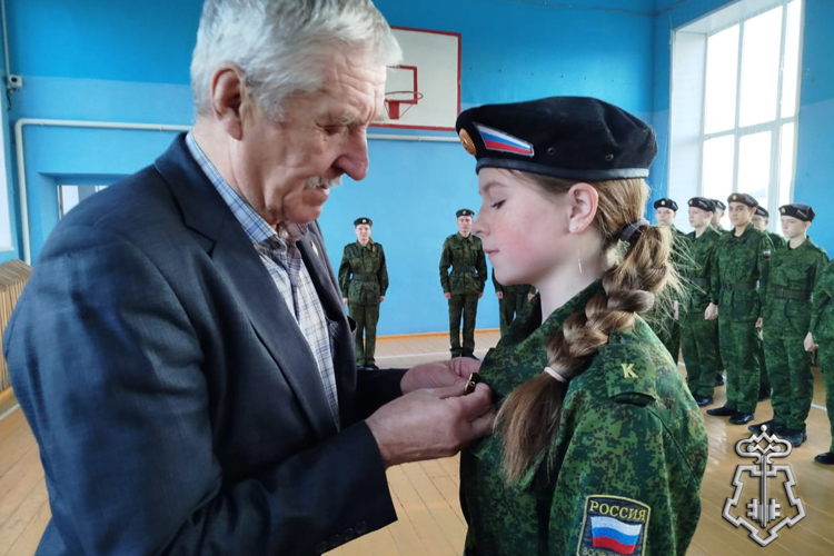 Патриотические мероприятия проводят росгвардейцы для юных жителей Зауралья