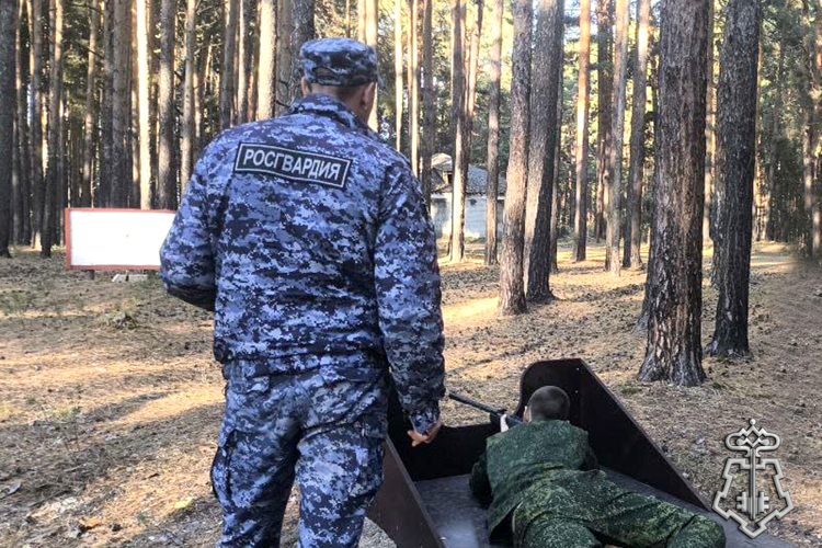 Патриотические мероприятия проводят росгвардейцы для юных жителей Зауралья