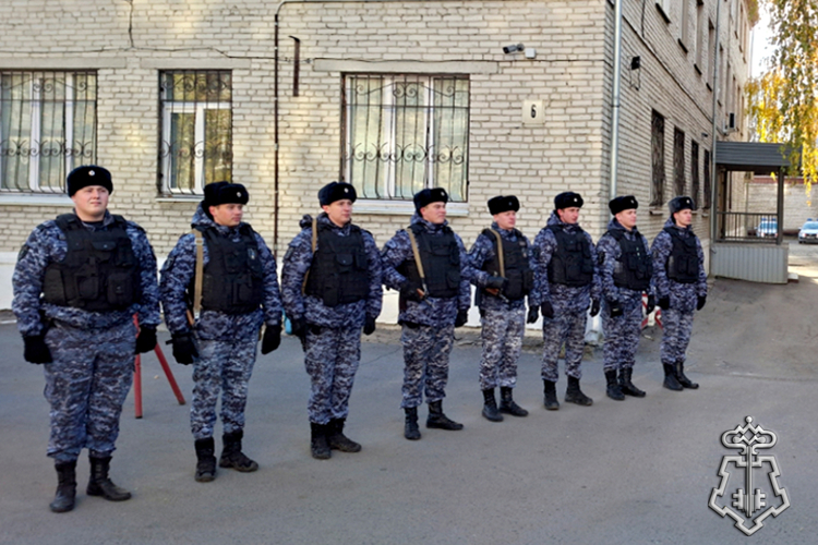 Строевые смотры личного состава Росгвардии состоялись в Зауралье