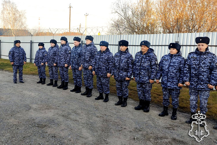 Строевые смотры личного состава Росгвардии состоялись в Зауралье