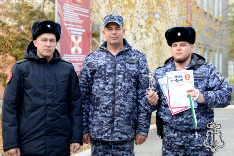 В Зауралье определили лучшего по профессии среди водителей групп задержания Росгвардии (видео)