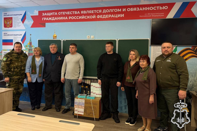 Представители Росгвардии провели тематические встречи в курганских школах