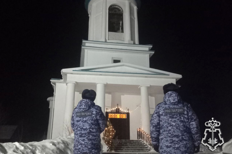 Безопасность празднования Крещения Господня в Зауралье обеспечила Росгвардия
