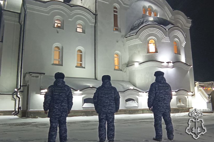 Безопасность празднования Крещения Господня в Зауралье обеспечила Росгвардия
