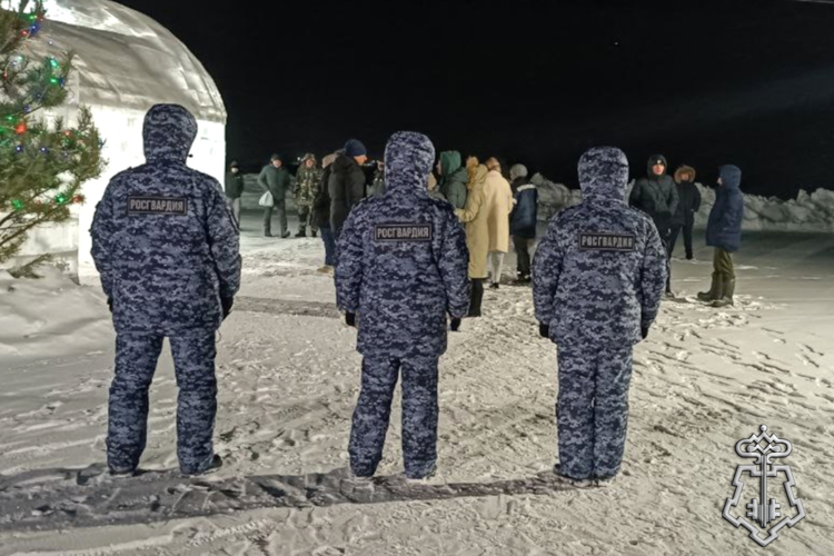 Безопасность празднования Крещения Господня в Зауралье обеспечила Росгвардия