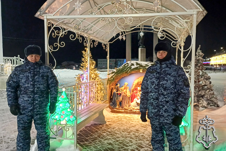 Росгвардия обеспечила безопасность рождественских мероприятий в Зауралье