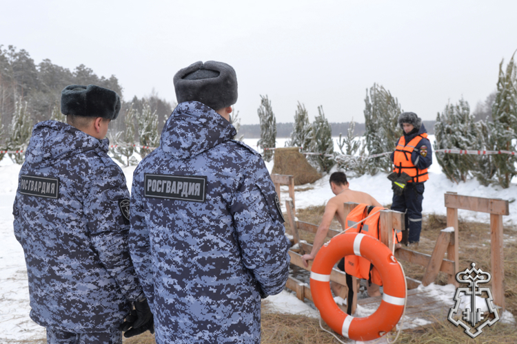 Безопасность празднования Крещения Господня в Зауралье обеспечила Росгвардия