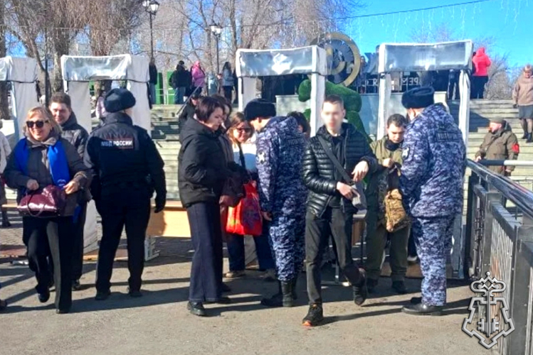В Зауралье сотрудники Росгвардии обеспечили безопасность празднования Дня воссоединения Крыма с Россией