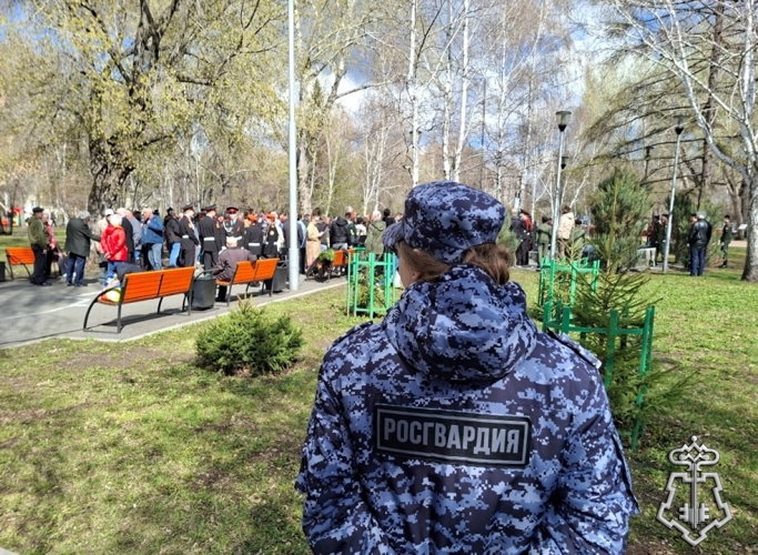 Ветераны Росгвардии и курганские кадеты почтили память ликвидаторов аварии на Чернобыльской АЭС