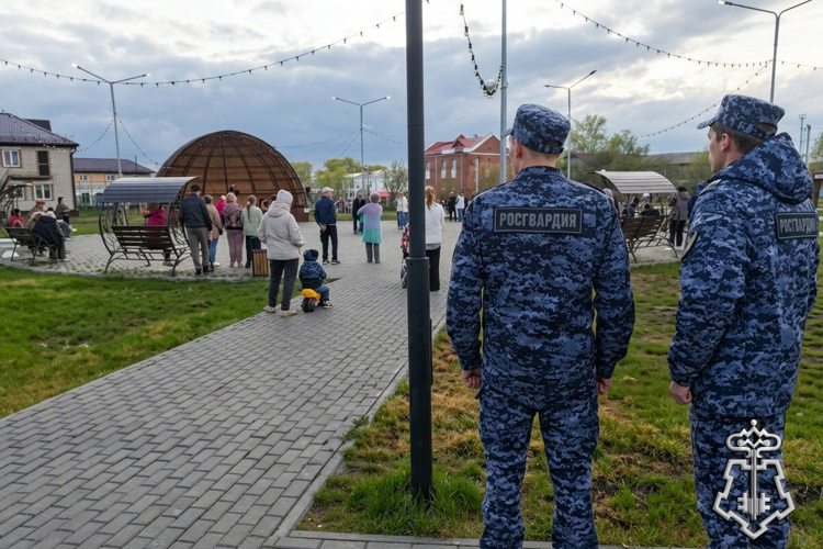 Росгвардия обеспечила безопасность празднования Первомая в Зауралье