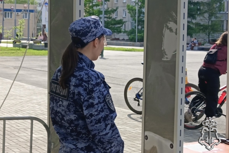 Росгвардия обеспечила безопасность празднования Дня Победы в Зауралье (видео)