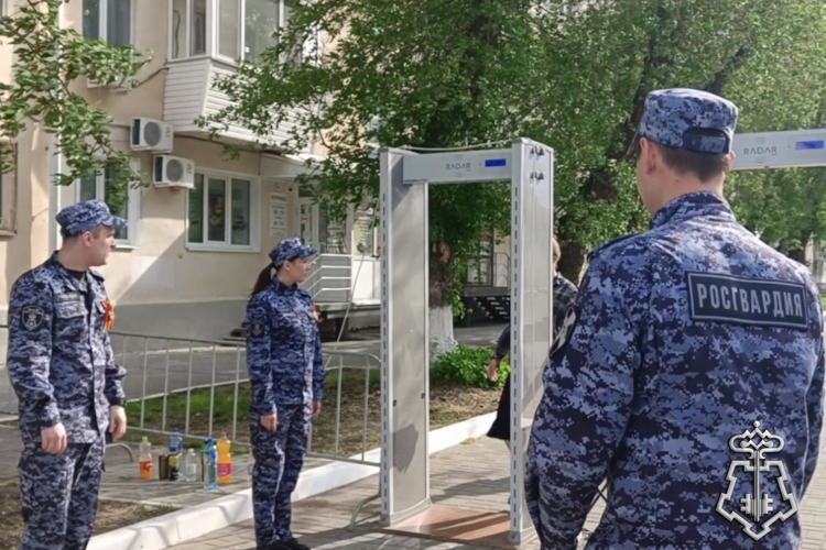 Росгвардия обеспечила безопасность празднования Дня Победы в Зауралье (видео)