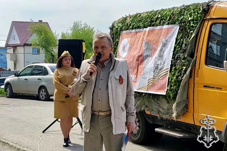 Ветерана Великой Отечественной войны чествовали росгвардейцы в Зауралье