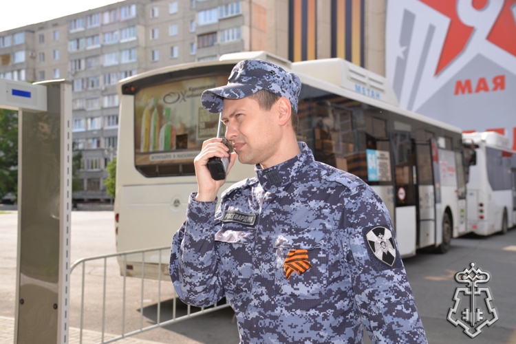 Росгвардия обеспечила безопасность празднования Дня Победы в Зауралье (видео)
