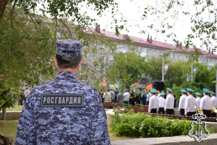 Сотрудники Росгвардии обеспечили безопасность празднования Дня пограничника в Зауралье