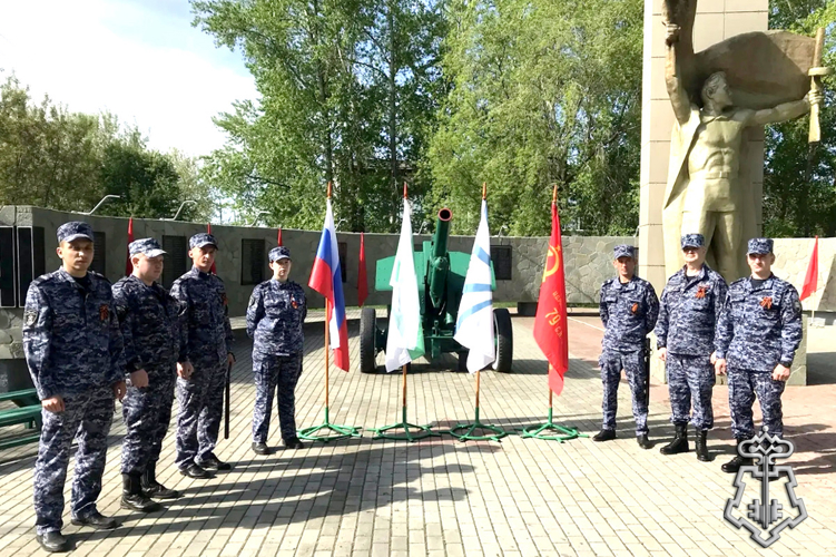 Росгвардия обеспечила безопасность празднования Дня Победы в Зауралье (видео)
