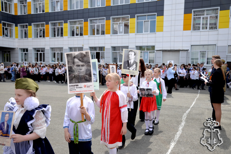 В Зауралье представители Росгвардии приняли участие в торжествах к Дню Победы