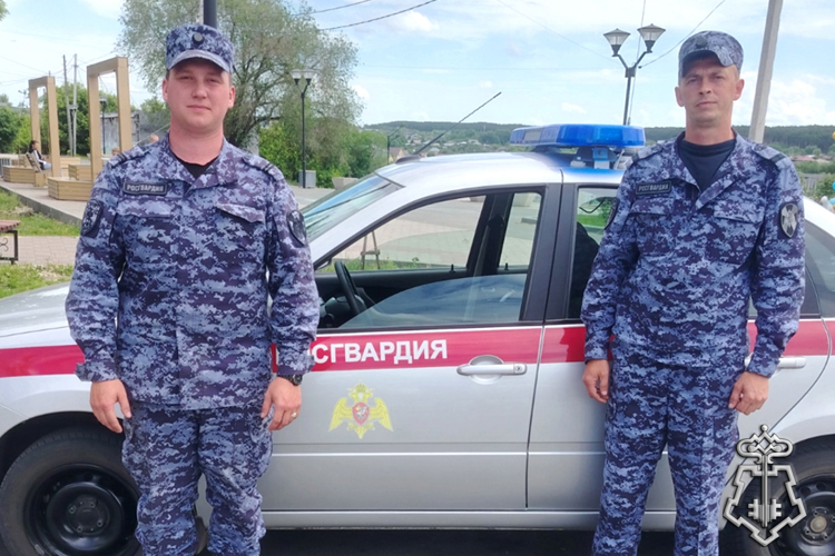 В Зауралье наряд Росгвардии задержал подозреваемого в нанесении телесных повреждений
