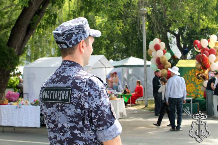 При участии Росгвардии в Зауралье обеспечена безопасность празднования Дня России