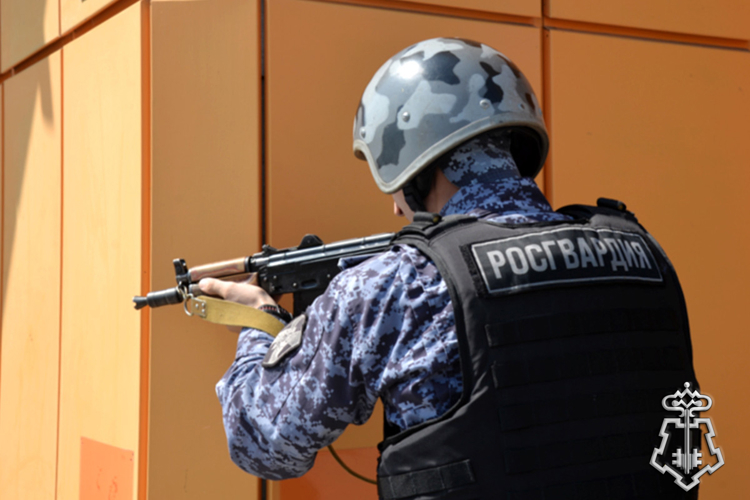 В Зауралье сотрудники Росгвардии провели тренировку на охраняемом объекте (видео)