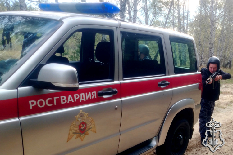 Сотрудники Росгвардии в Зауралье провели учебные тренировки по огневой подготовке