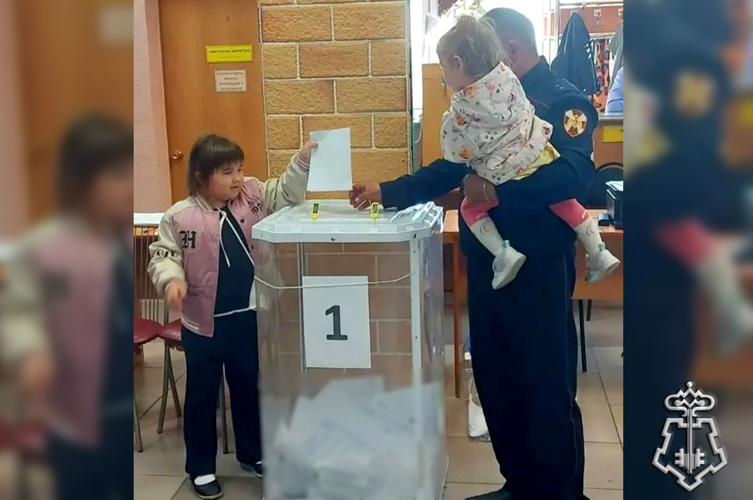 В Зауралье росгвардейцы принимают участие в Едином дне голосования